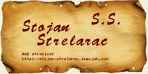 Stojan Strelarac vizit kartica
